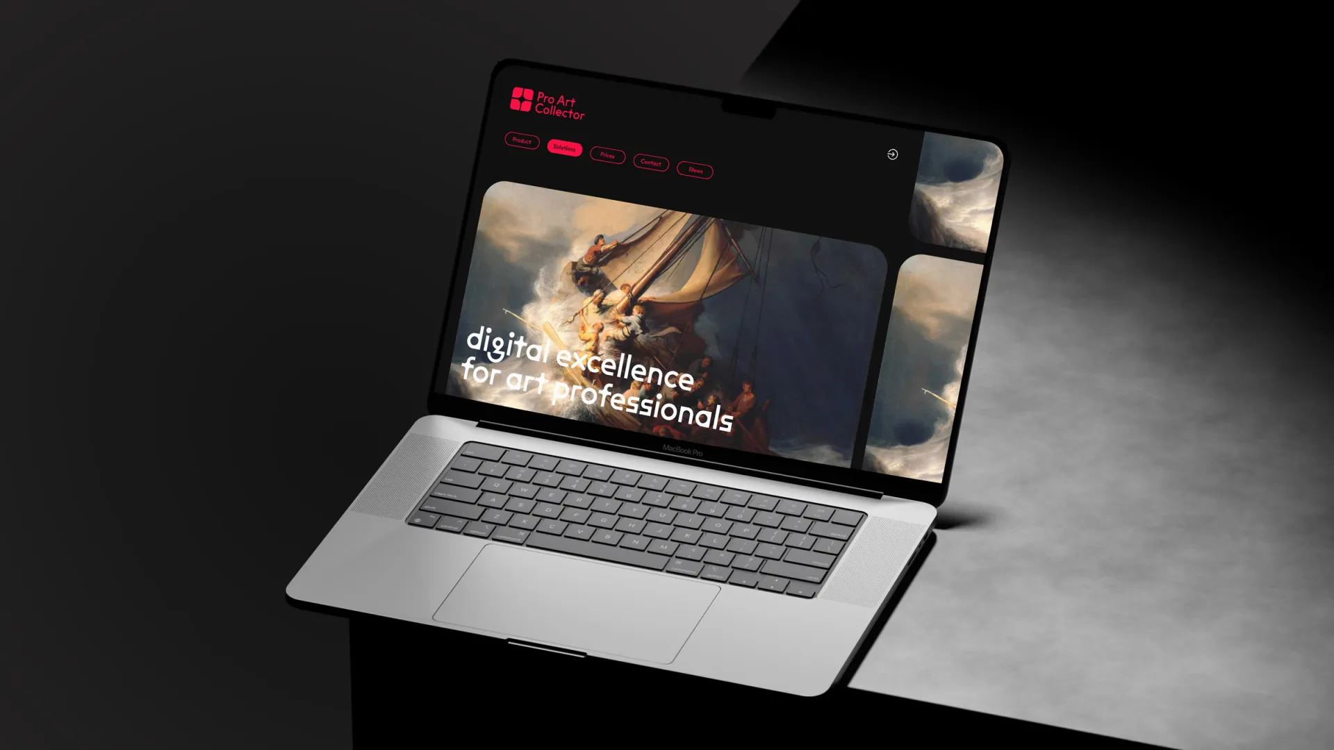 Lighthouse-Projekt-Pro-Art-Collector-Website